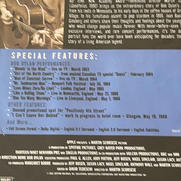 BOB DYLAN - NO DIRECTION HOME - Picture 4 of 7